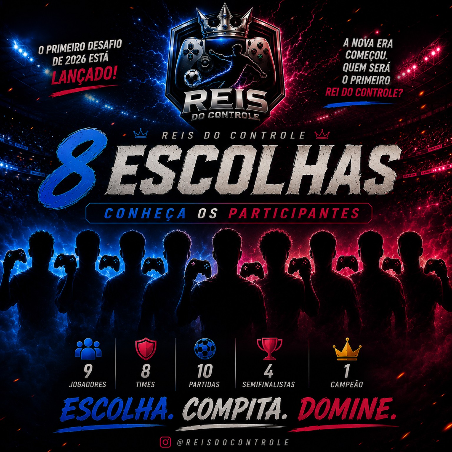 Apresentação do campeonato 8 Escolhas