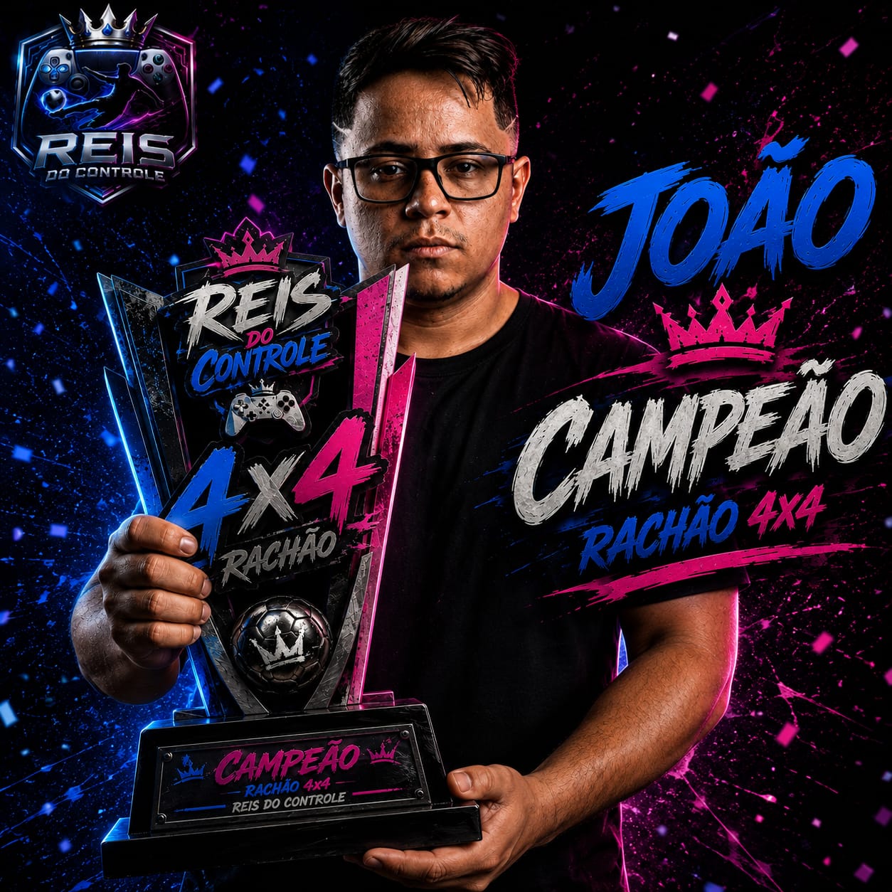 João — campeão do Rachão 4x4